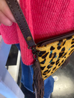 Load image into Gallery viewer, American Darling Leopard Hair-On-Hide Crossbody
