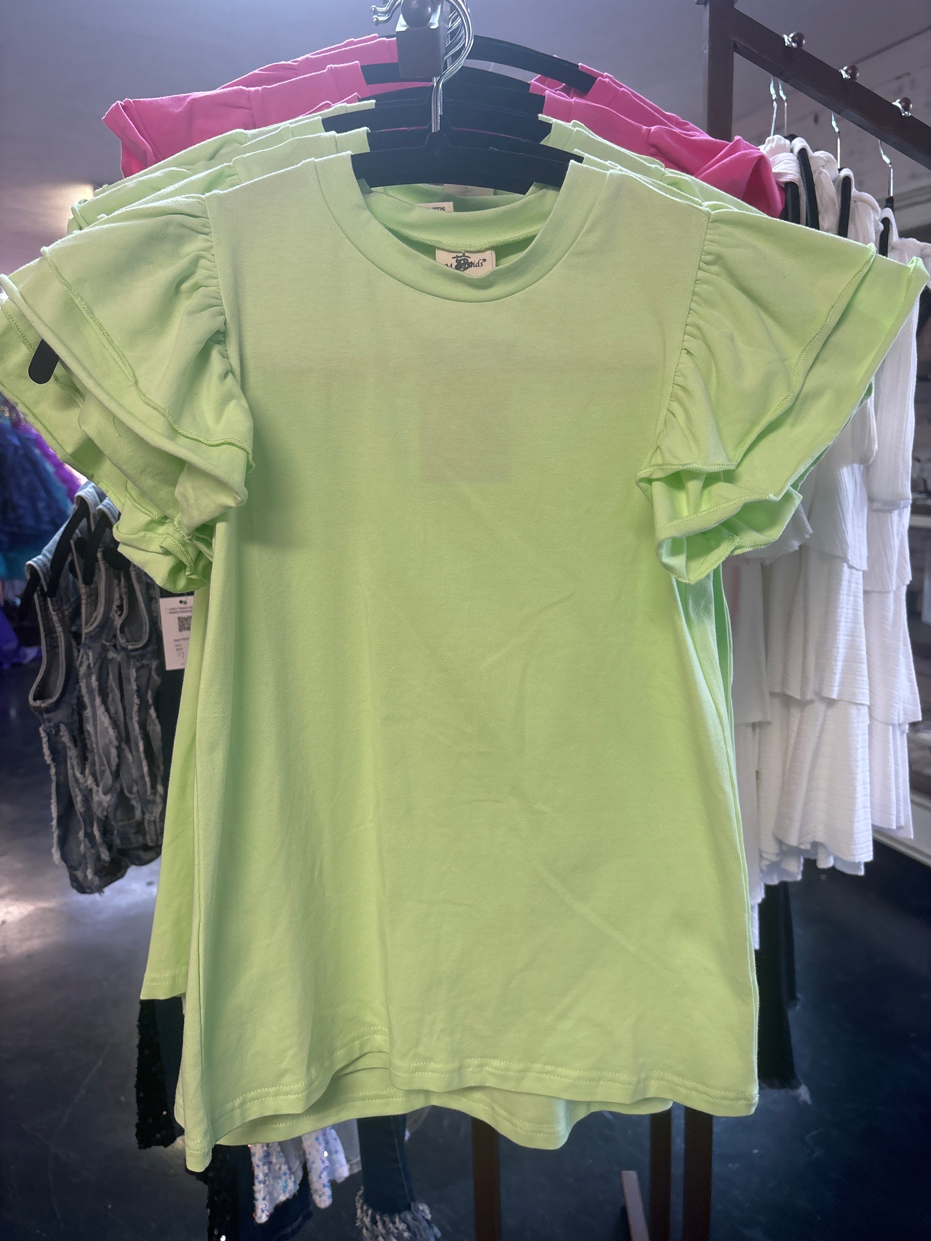 Lime Cap Sleeve