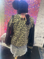 Load image into Gallery viewer, Leopard Sequin Sweater
