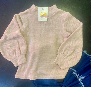 Blush Sparkle Sweater