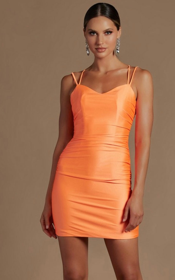 Fitted Neon Orange Homecoming