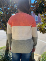 Load image into Gallery viewer, Colorblock Knit Sweater
